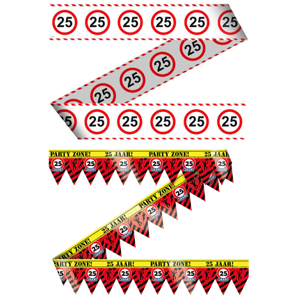 25 Jaar Afzetlinten - Partywinkel