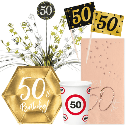 50 Jaar Tafeldecoratie - Partywinkel