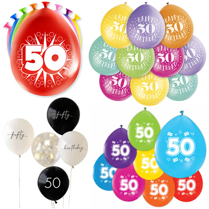 50 Jaar Latex Ballonnen