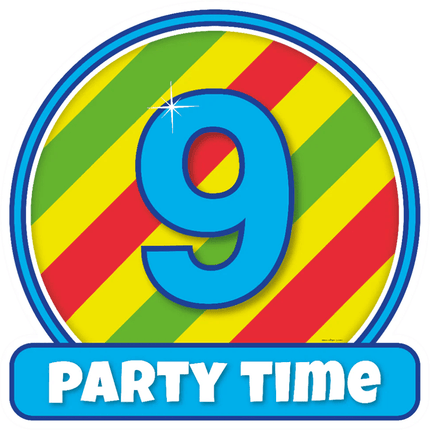 9 Jaar Deurborden - Partywinkel