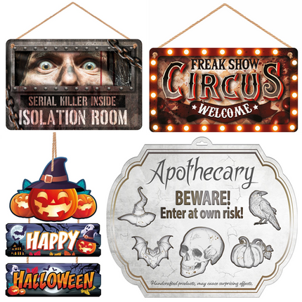 Halloween Deurborden