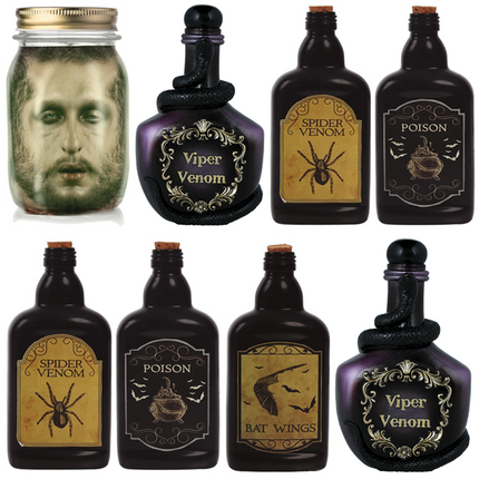 Halloween Flessen & Potten