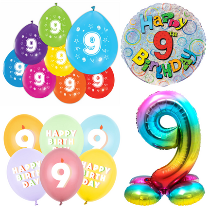 9 Jaar Ballonnen