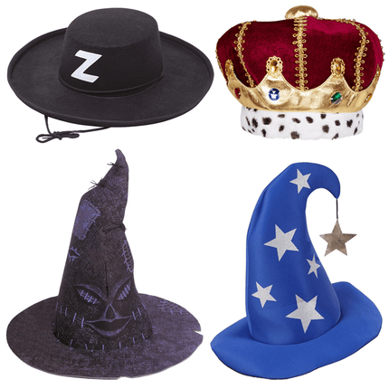 Karakter Hoeden - Partywinkel