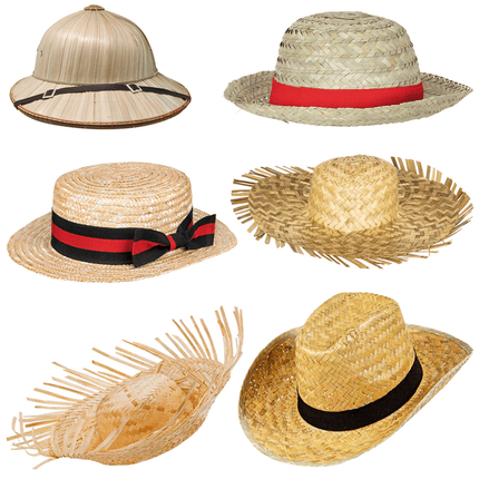 Strohoeden - Partywinkel