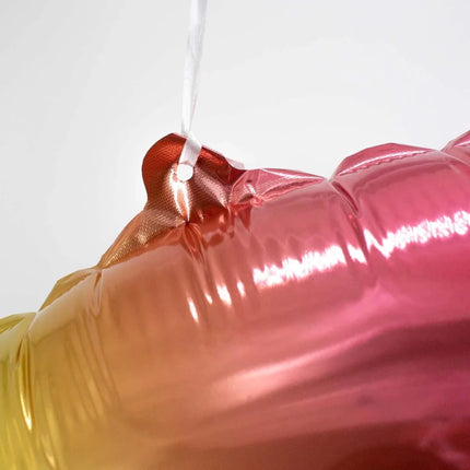 0 Jaar Cijfer Ballon Regenboog Leeg 85cm van VDV Benefit koop je bij Partywinkel