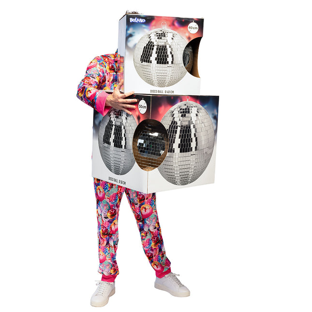 Diskokugle (XL) sølv