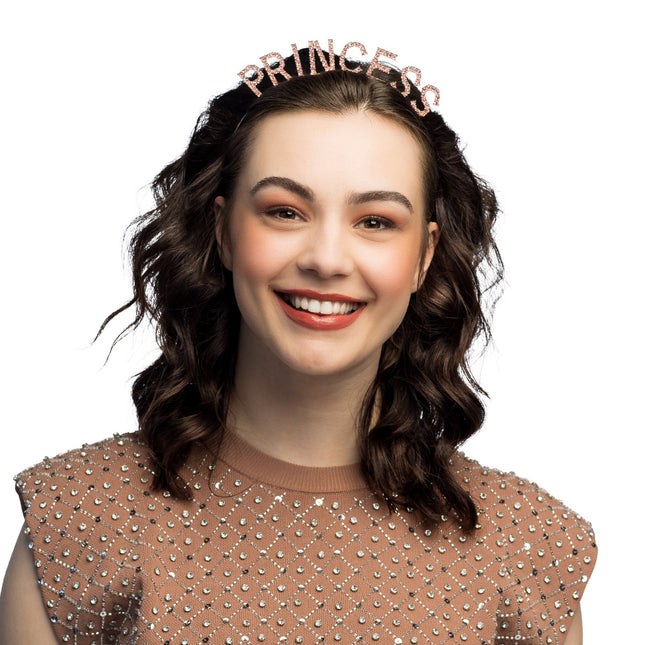 Diadem i metal 'Princess'
