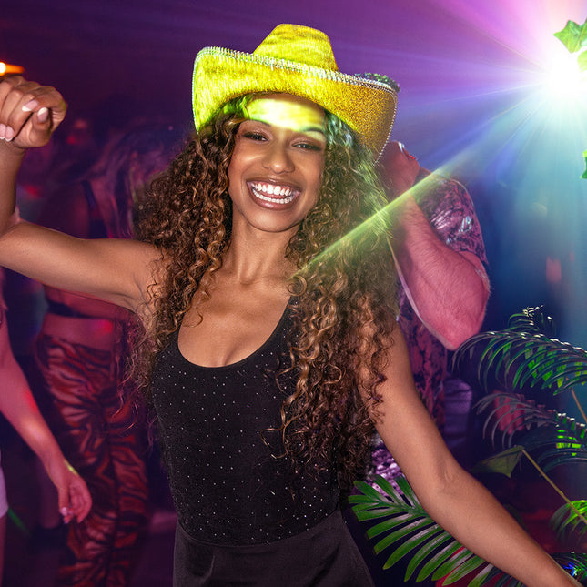 Hat cowboy Charly guld