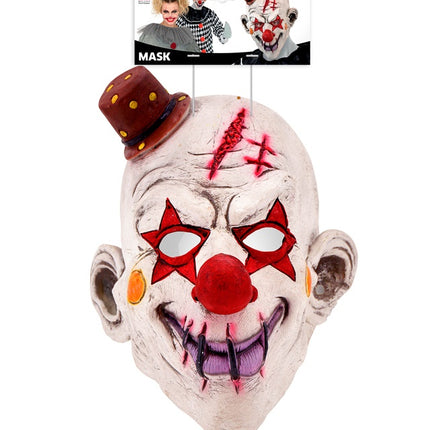 DRÆBERKLOVN MED FULD MASKE OG HAT