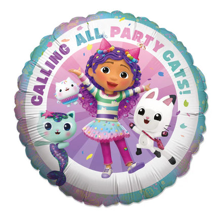 Gabby's Dollhouse Heliumballon, tom, 45 cm