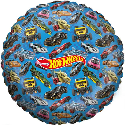 Hot Wheels Heliumballon-biler, tom, 45 cm