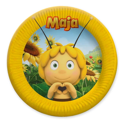 Maya De Bij-tallerkener 23 cm, 8 stk.