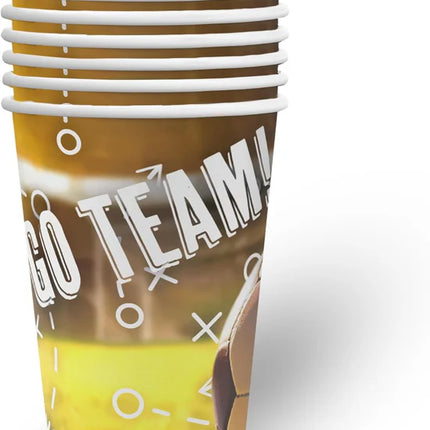 Fodboldkopper Goal 250 ml, 8 stk.