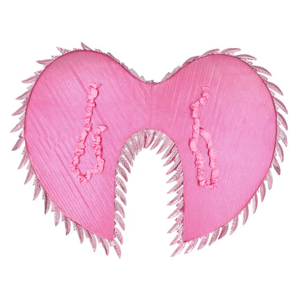 Englevinger, glam-rosa (55 x 50 cm)