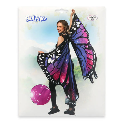 Mariposa-sommerfuglens vinger (140 x 165 cm)