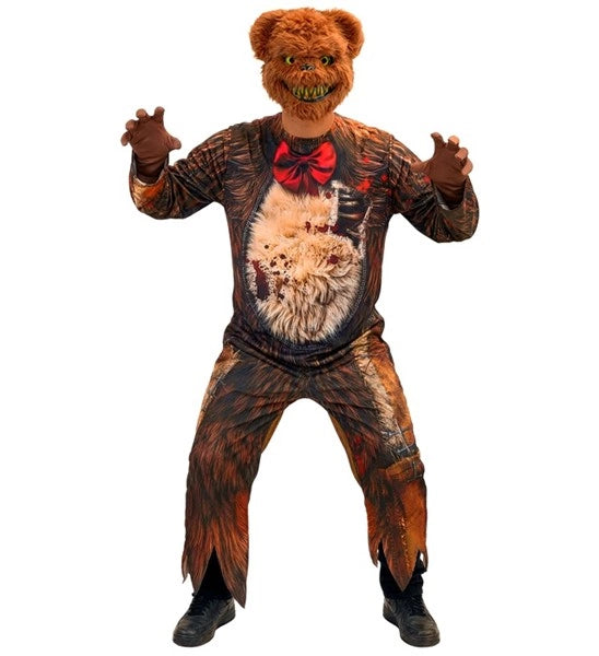 Zombie-bjørnekostume til voksne