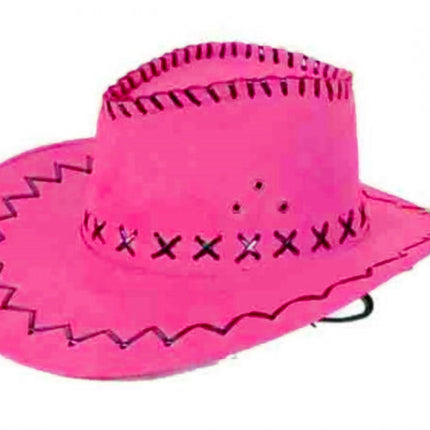 Cowboyhat lyserød