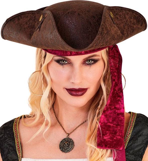 TRICORN VEJRBIDT LÆDER BRUN