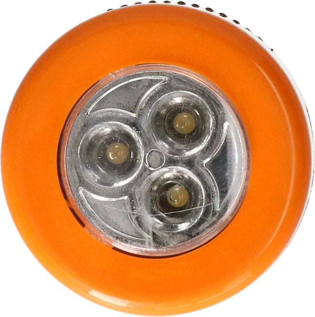 Halloween Led Lampje Pompoen 6,6cm