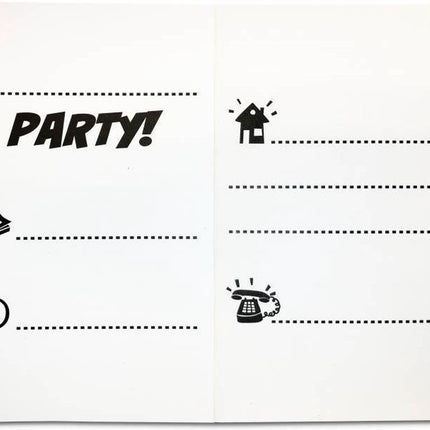 Finding Dory-invitationer 6 stk