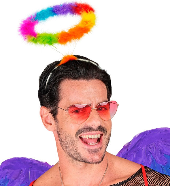 PANDEBÅND HALO ENGEL REGNBUE