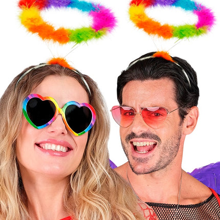 PANDEBÅND HALO ENGEL REGNBUE