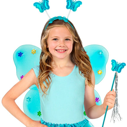 SOMMERFUGLESÆT BLÅ