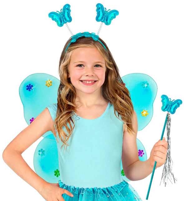 SOMMERFUGLESÆT BLÅ