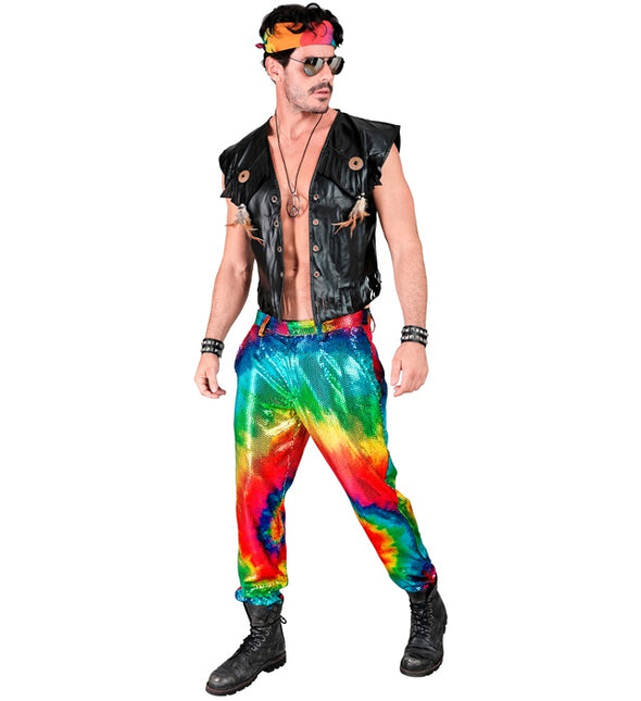 PAILLETBUKSER TYE DIE