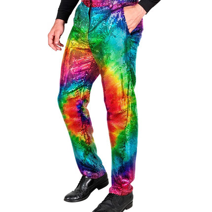 PAILLETBUKSER TYE DIE
