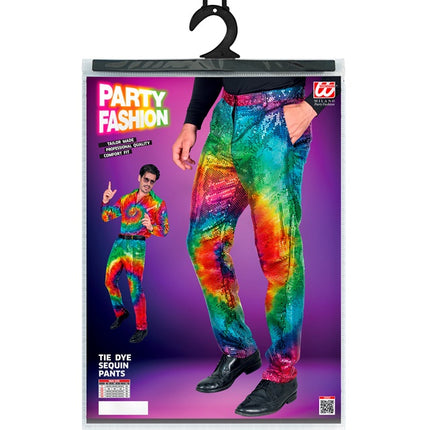 PAILLETBUKSER TYE DIE