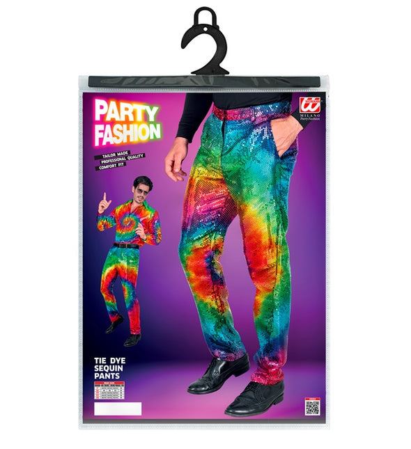 PAILLETBUKSER TYE DIE