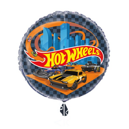 Hot Wheels-folieballon 46 cm