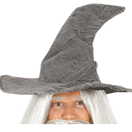 Troldmand med grå hat