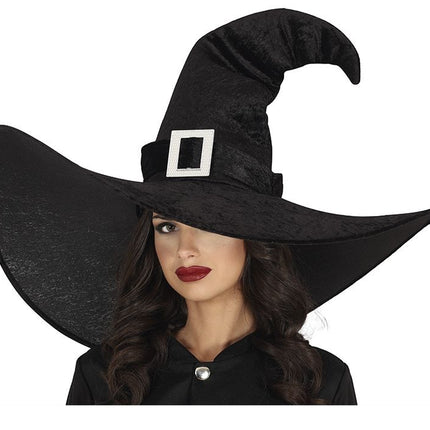 Heks med sort hat, stor