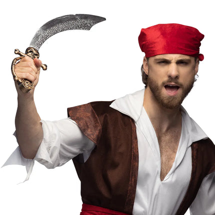 Skully-piratsværd (36 cm)