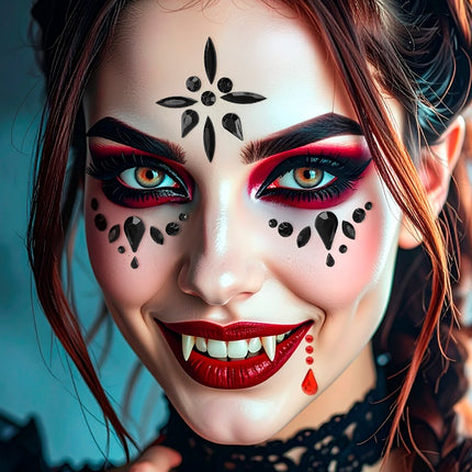 ANSIGTSDEKORATION VAMPYR