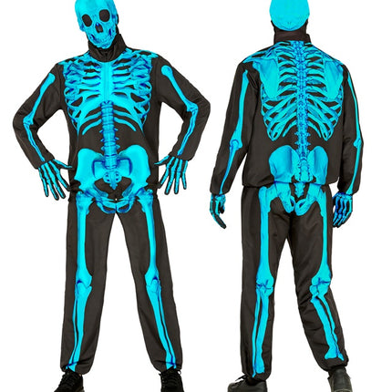 NEON SKELET KOSTUME