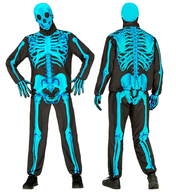 NEON SKELET KOSTUME