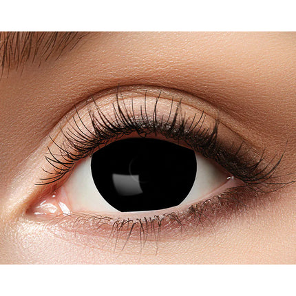 Et par 6-måneders Mini Sclera Eclipse-linser