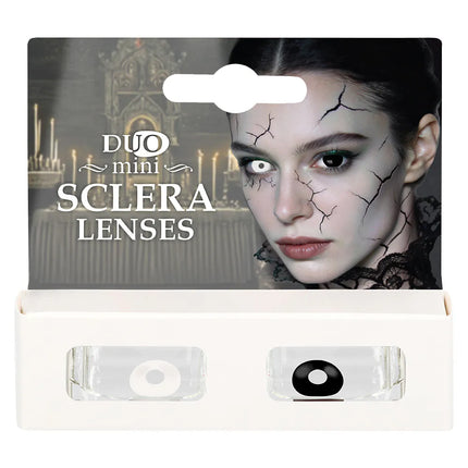 Et par 6-måneders Mini Sclera Eclipse-linser