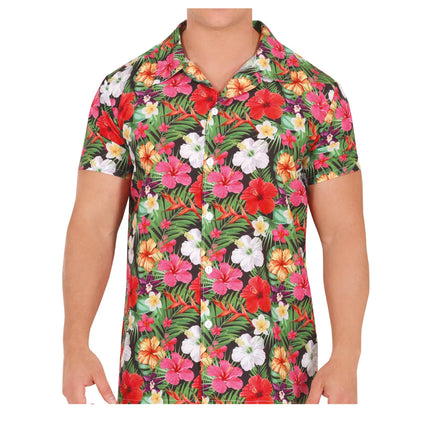 Hawaii Bluse Blomster til mænd