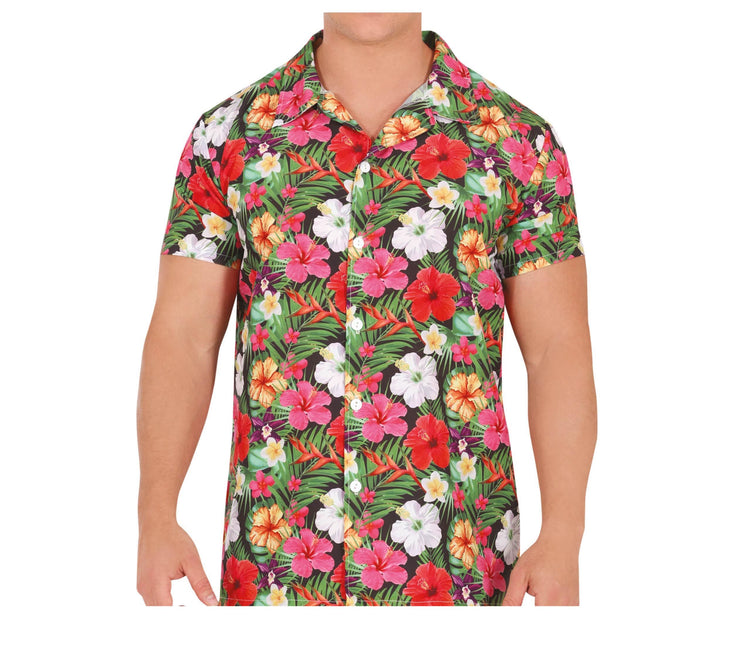 Hawaii Bluse Blomster til mænd