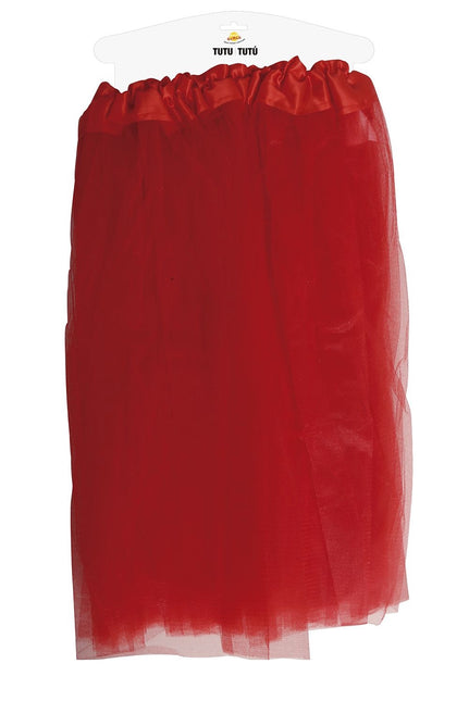 Rød tutu til damer 60 cm