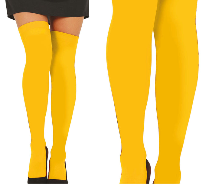 Blå gule strømper Gul