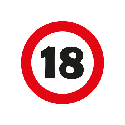 18 Jaar Tafelconfetti 2,5cm van Paper Dreams koop je bij Partywinkel