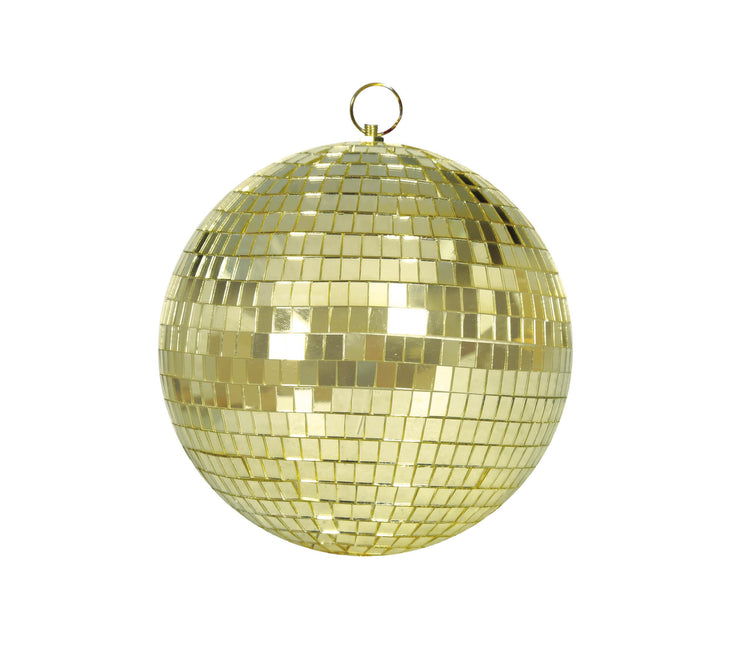 Discoball Gold brandhæmmende 20 cm