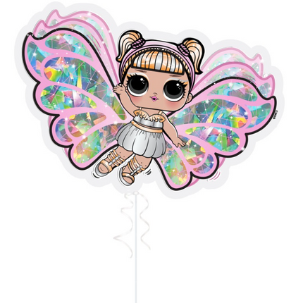 LOL Surprise folieballon, sommerfugl, 66 cm
