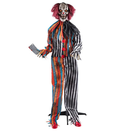 Stående dekoration: Clown Butcher (175 cm)